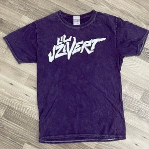Vintage Lil Uzi Vert Purple mineral wash tee. Size S